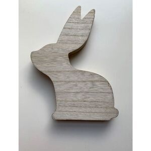 Bunny Rabbit Home Decor Shabby‎ Chic Country Wooden Figural